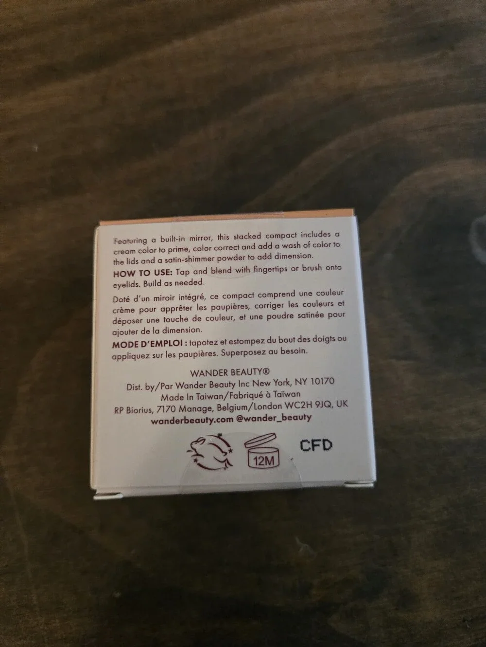 Wander Beauty Double Date Eyeshadow Duo - First Kiss And ILYSM